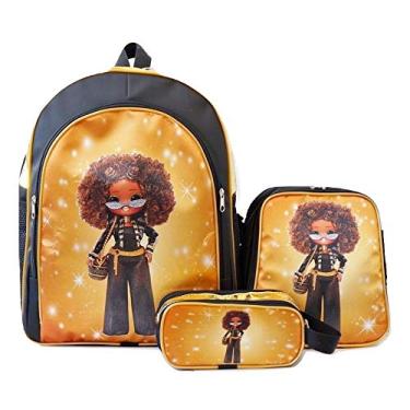 Imagem de Mochila Boneca Lol Omg Royal Bee Costas Lancheira Estojo