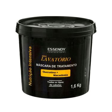 Imagem de Mascara Lavatorio Queratina + Macadamia Nutrição Intensa 1,6Kg - Essendy