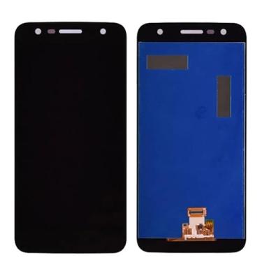 Imagem de SHOWGOOD Tela LCD de 5,5 polegadas para LG X Power 2 3 com moldura para LG K10 Power LCD M320TV M320 M320F M320N X510WM X500 Tela sensível ao toque (dourado sem moldura)