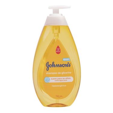 Imagem de Shampoo De Glicerina Hipoalergênico 750ml Johnson's Baby