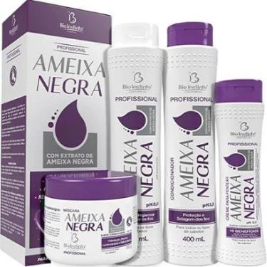 Imagem de Bio Instinto Ameixa Negra - Kit Hidratação Nutrição e Realce da Tonalidade (4 Produtos)-Unissex