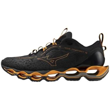 Imagem de Tênis Mizuno Wave Prophecy 13 PretoLaranja Masculino Corrida (Preto/Laranja, BR, Adulto, Numérico, 40)
