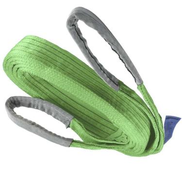 Imagem de Cinta de Elevaçao Carga 2 Toneladas 6 Metros Reforçada Guincho Reboque Guindaste Mudança