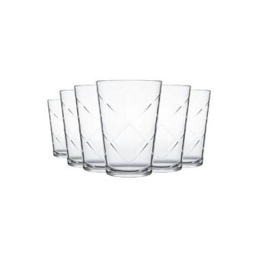 Imagem de Jogo de Copos 6 Unidades Maracatu 265ml Ideal Para o Cotidiano Água e 