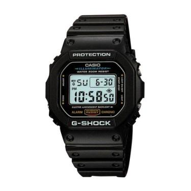 Imagem de Relógio Masculino Casio G-Shock Digital Dw-5600e-1vdf Prova DAgua, Pre