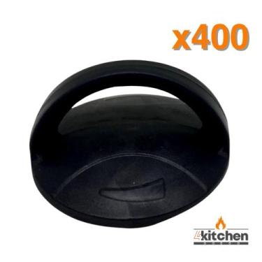 Imagem de Pomel Pegador Puxador para Tampa Cesta sem Vapor 400 Peças