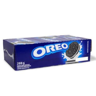 Imagem de Kit 2 Caixas Com 8 Pacotes De Biscoito Oreo Original De 36G