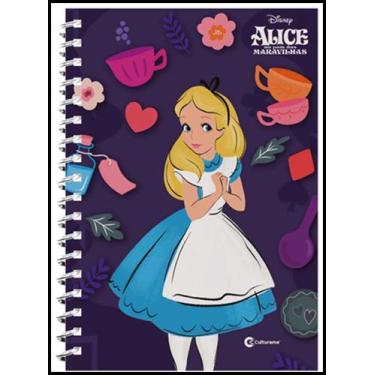 Imagem de Caderno Universitário Capa Dura Disney Alice - Culturama
