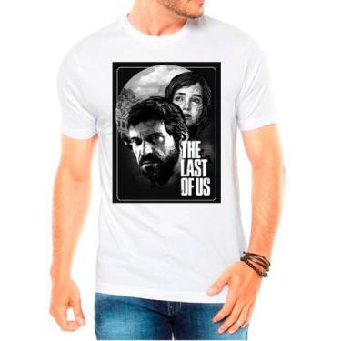 Imagem de Camiseta Masculina Branca The Last of Us - DESIGN CAMISETAS, Branco, P