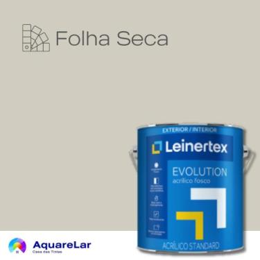 Imagem de EVolution Acrílico Leinertex Fosco 3,6L, FOLHA SECA, 3,6L