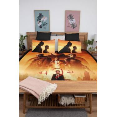 Imagem de Lençol Casal 3 Pç Batman 2022 Homem Morcego Bruce Wayne - Art Personal