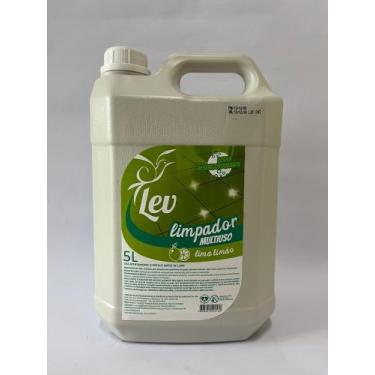 Imagem de Limpador Multiuso Lima Limão 5L - Lev Limpeza