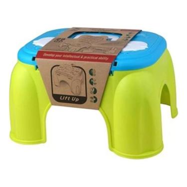 Imagem de Blocos De Montar Banco De Atividades 20 Peças 3 Em 1 Multikids com Alç