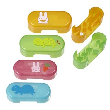 Imagem de Torune Cortador de alimentos japonês Bento fofo coelho e tartaruga