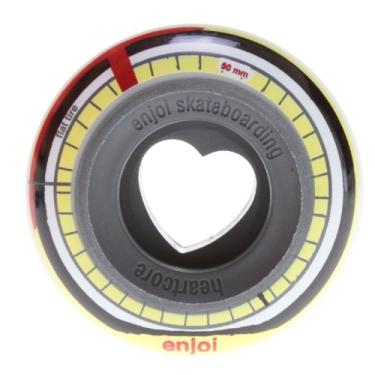 Imagem de Enjoi Rodas de pneu planas (amarelo, 50)