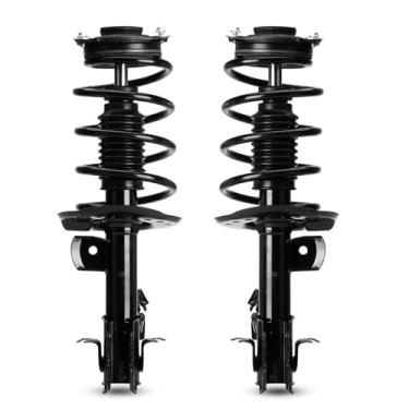 Imagem de Amortecedores de montagem de mola helicoidal de amortecedor de par dianteiro 172948 172947 adequado para Nissan Sentra 2014 2015 2016, 2017 2018 2019 APENAS S/SL/SR/SV (Exc. SR Turbo/Nismo)