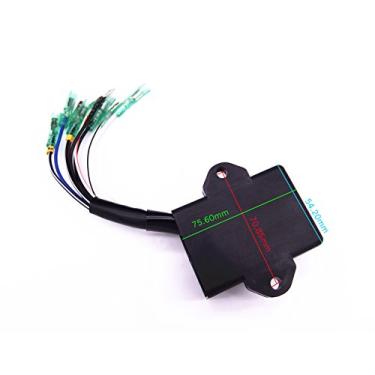 Imagem de SouthMarine Motor de barco 61N-85540-13 12 11 10 T20-06030100 Conjunto de unidade de bobina CDI para Yamaha Parsun Makara HDX C 25HP 30HP E25B E30H 25B 30H Motor externo de 2 tempos