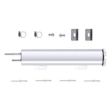 Imagem de FGJQEFG 2 x 25 cm Universal Radiador Refrigerante Transbordamento Vômito Tanque Garrafa Captura Lata Aço Inoxidável Polido com Tampa de Torção 400 ml
