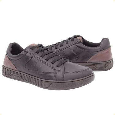 Imagem de Sapatênis Masculino Confortável Macio Resistente e Durável Cadarço de Elástico Só Calçar-Masculino