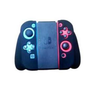 Imagem de Capa de Silicone Para Controle Joy-Con de Switch - NoBrand, Preto