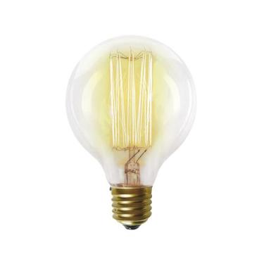 Imagem de Kit 10 lâmpadas filamento de carbono taschibra g80 40w, 110V