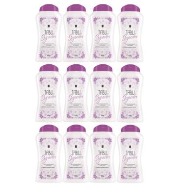 Imagem de Kit 12 Talco Desodorante Perfumado Tabu Segredos 100G - Dana - Dana Co
