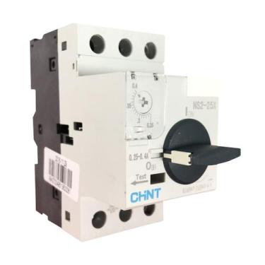 Imagem de Disjuntor Motor  0,25...0,4A 690V 8kV  NS2-25X  Chint