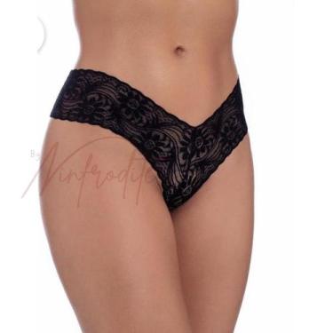 Imagem de Kit 3 Peças Calcinha Asa Delta Fio Renda Lisa Lingerie - Prime Lingeri