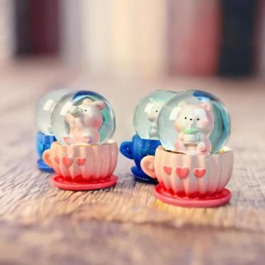 Imagem de Mini Globo De Neve com LED Animais Fofos Luatek RR-01