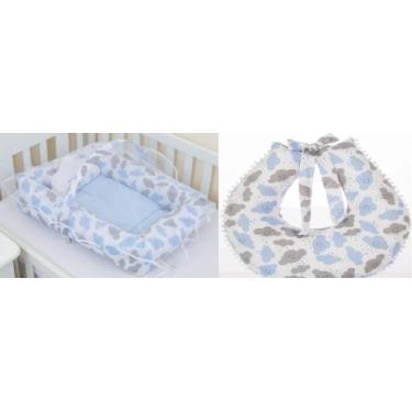 Imagem de Ninho Redutor Quadrado Com Mosquiteiro + Almofada De Amamentação - Vár