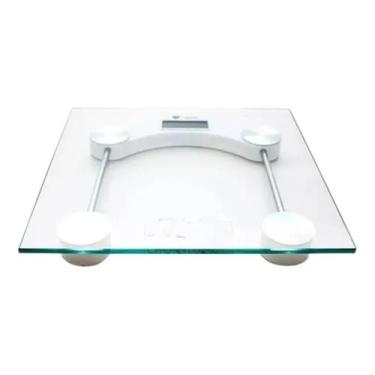 Imagem de Balança Digital Até 180Kg Quadrada Vidro Resistente 6Mm - Bc Bora Cole