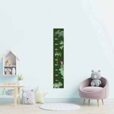 Imagem de Régua Adesiva Infantil Pré-História N09164 20x115CM - Adesivo BR