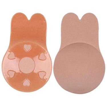 Imagem de Sutiã Orelha de Coelho Levanta Seio Invisible Push UP + Adesivo Bare L