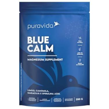 Imagem de BLUE CALM 2.0 250G PACOTE | MAGNÉSIO + INOSITOL + TRIPTOFANO + TAURINA + SPIRULINA AZUL