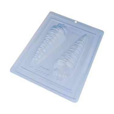 Imagem de Forma especial com silicone 3 partes cenoura gourmet cod 10065 Bwb