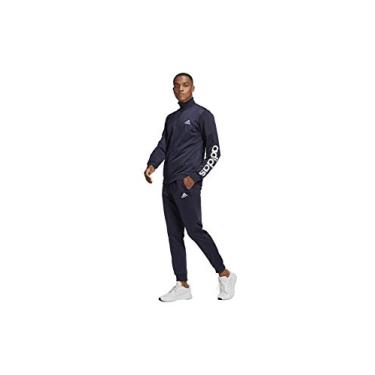 Imagem de Agasalho Adidas Logo Linear Masculino - Marinho+Branco GK9655 (P)