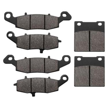 Imagem de Pastilhas de freio dianteiras e traseiras para Suzuki GSX600F GSX750F Katana 600 750 1998-2006 GSF600S GSF600 Bandit 600 2000-2003 SV650 SV650S 1999-2002