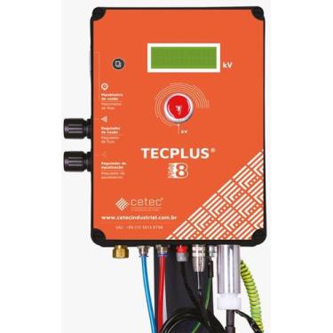 Imagem de Equipamento para pintura eletrostática tecplus 8 (fonte + aplicador + 