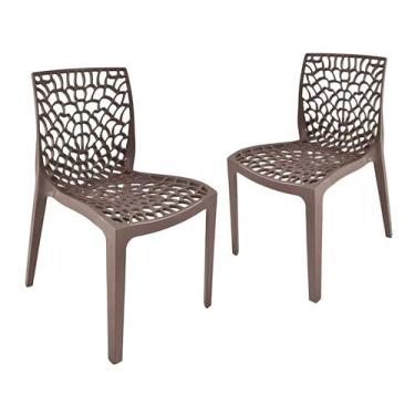 Imagem de Kit com 2 Cadeira Gruvyer Fendi Sala de Jantar, Cozinha, Bares e Restaurante