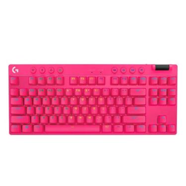 Imagem de Teclado Gamer Logitech G PRO X Lightspeed MGNTA 920-012154 - Hinor