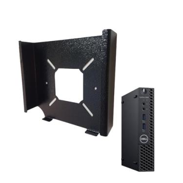 Imagem de Suporte de Parede para Dell Optiplex 3080, Montagem em Metal Preto