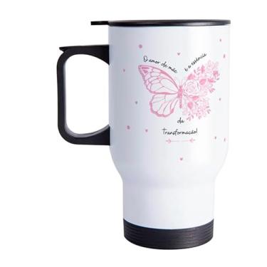 Imagem de Copo Térmico Mãe Transformação Primeira Viagem 475ml Inox