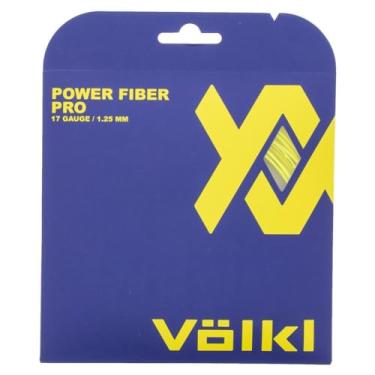 Imagem de VOLKL Power Fiber Pro | Corda de raquete de tênis | Durabilidade | Sensação e controle | Corda multifilamento