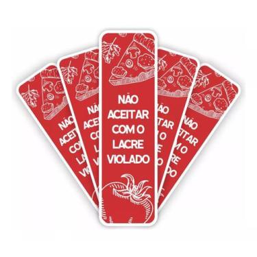 Imagem de Lacre Destrutivo Para Caixa De Pizza  1 Milheiro Wb646 - Resitank