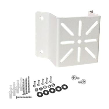 Imagem de Deevoka Câmera externa Montagem de parede de canto, suporte de ferro, estável, adaptador de montagem portátil, suporte de canto de câmera do suporte do