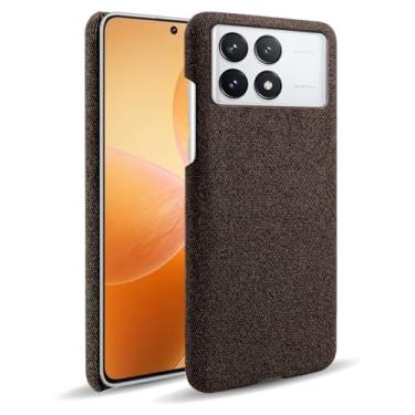 Imagem de Capa para Xiaomi POCO X6 Pro,Capa desenhada em lona,Case Protetora Ultrafina com Empunhadura Macia,Design em Tecido Antichoque e Antiarranhões-Beown