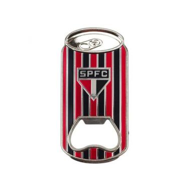 Imagem de Ímã Abridor Garrafas Forma Lata 8.5x4cm São Paulo SPFC - mileno