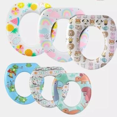 Imagem de Assento Infantil Redutor Para Sanitário Acolchoado Bebê Desfralde - Wi