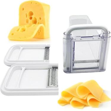 Imagem de Cortador Ralador Fatiador Queijo Presunto Frios Manual Cozinha Balcao 