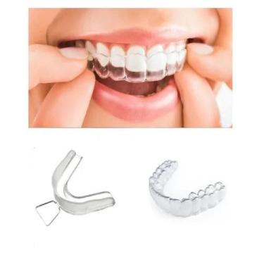 Imagem de Placa De Silicone Anti Bruxismo Termo-moldável Tam Universal - Topmixs
